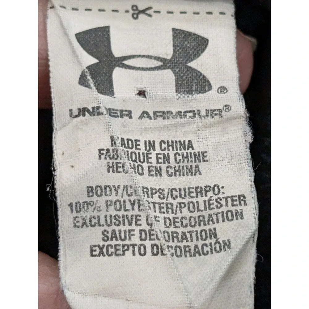 Under Armour Storm Fleece Pants Mens Medium Black Sweatpants Straight‎ 1259081